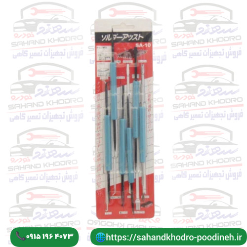 ست 6 عددی ابزار لحیم کاری مدل SA-10